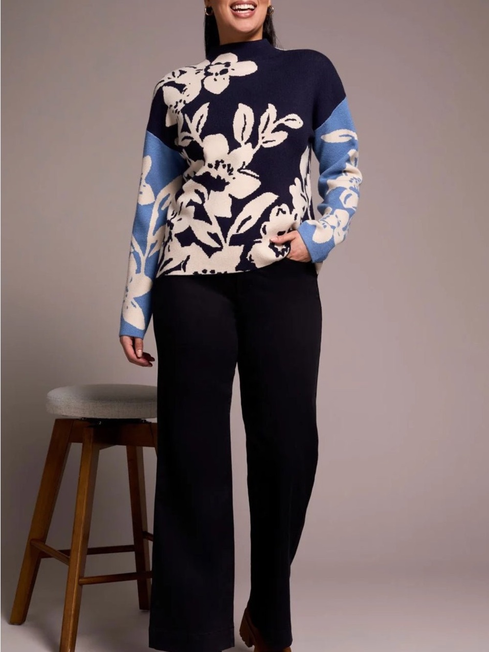 Funnel Neck Sweater